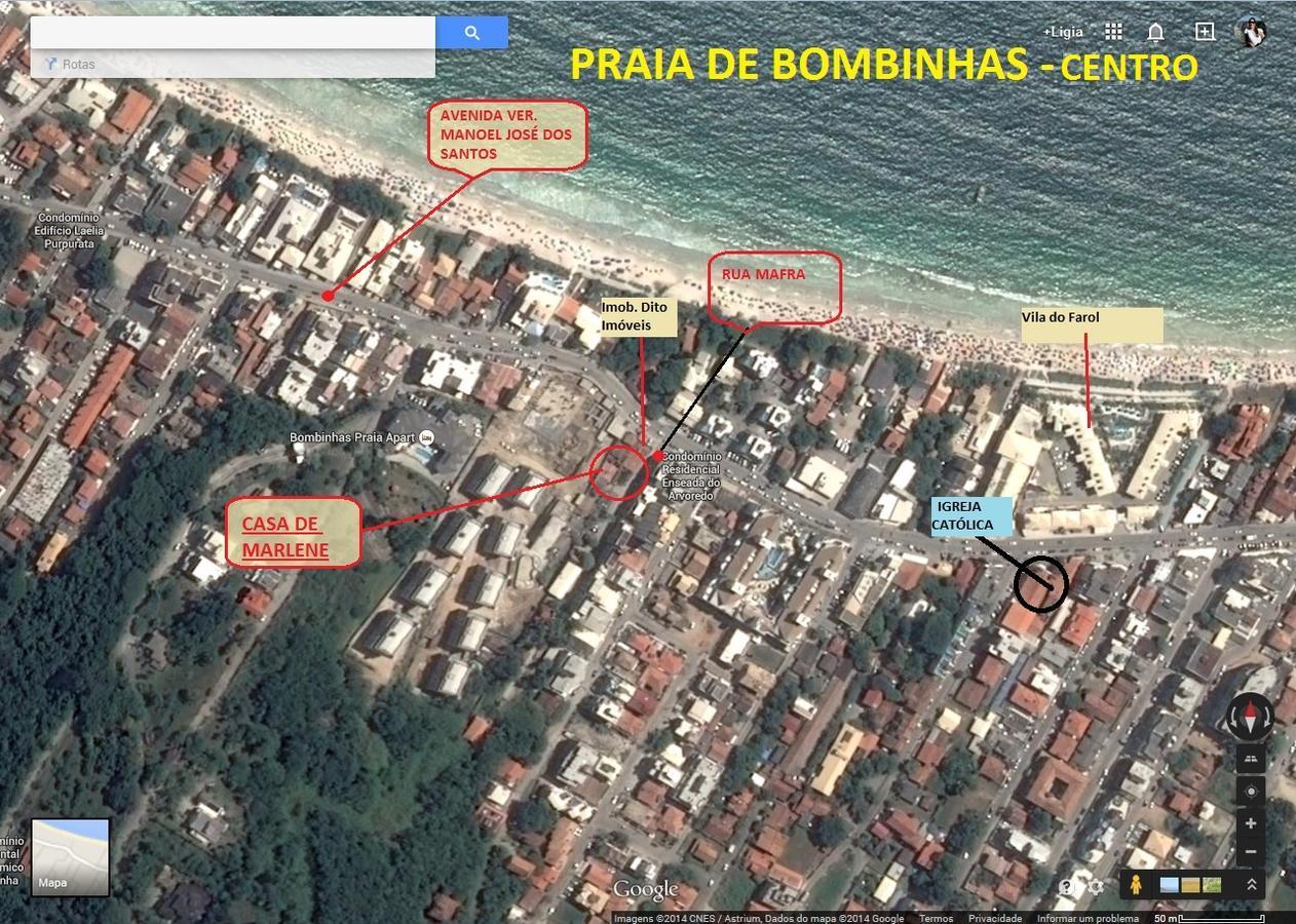 Casa De 2 Quartos No Centro De Bombinhas Exterior foto